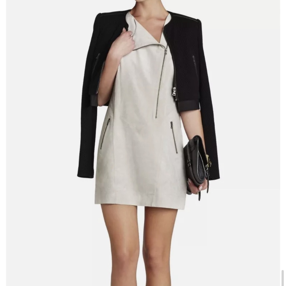BCBG MaxAzria Heather Suede Dress